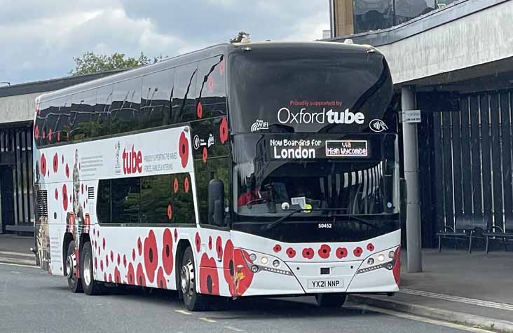 Oxford Tube Volvo B11RLET Plaxton Panorama 50452 Armed Forces